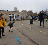 Ashlyns Sports Leaders' visit