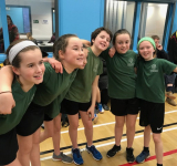 Greenway Girls under 11 table tennis team