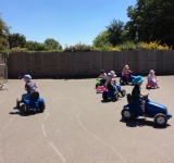 Nursery Farm Visit, 29.6.18